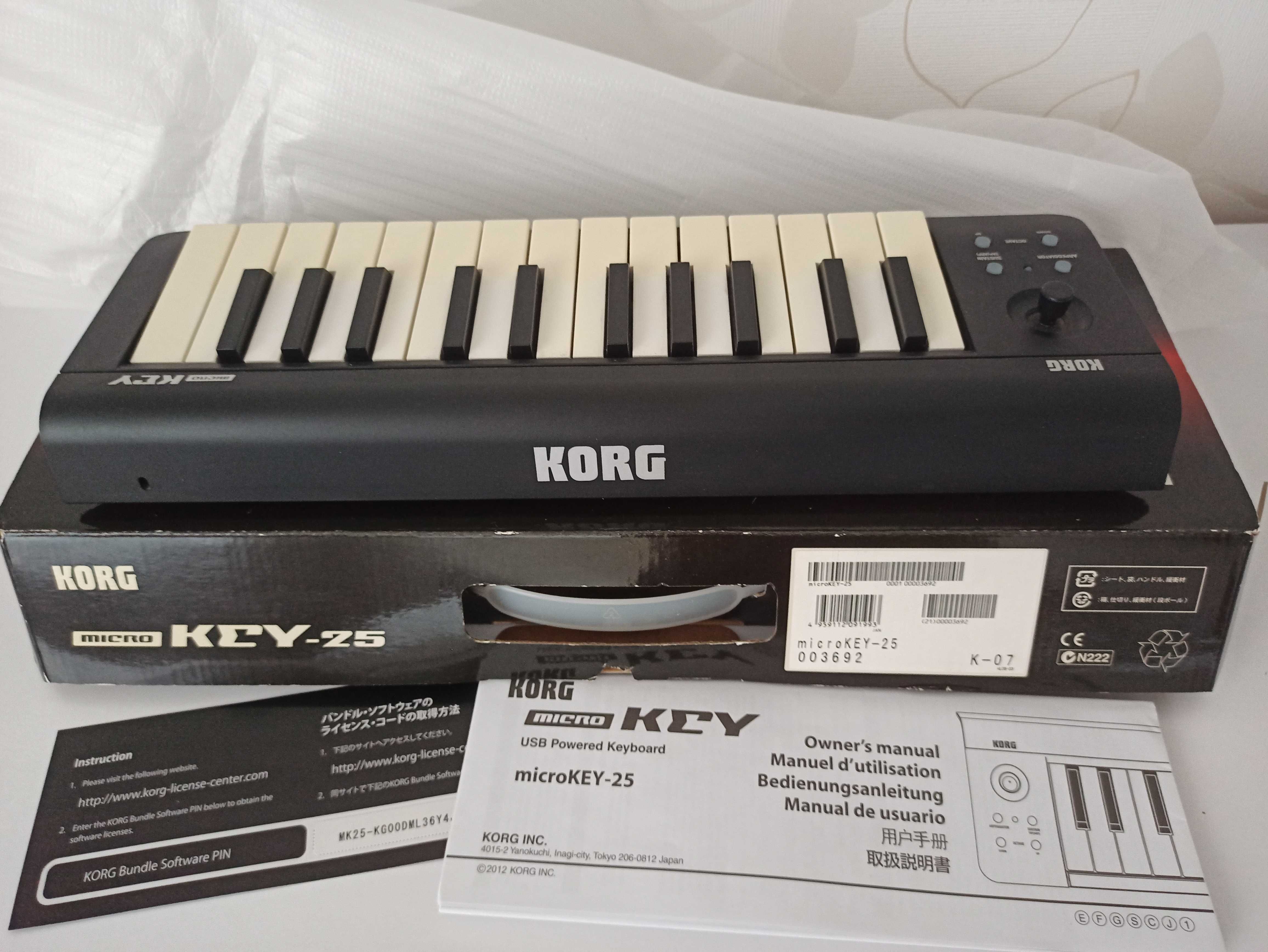 MIDI-клавіатура Korg Microkey 25