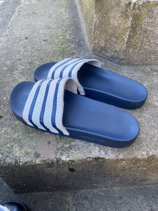 Шльопанці Адідас Оригінал Італія 46 Розмір За Кордону
