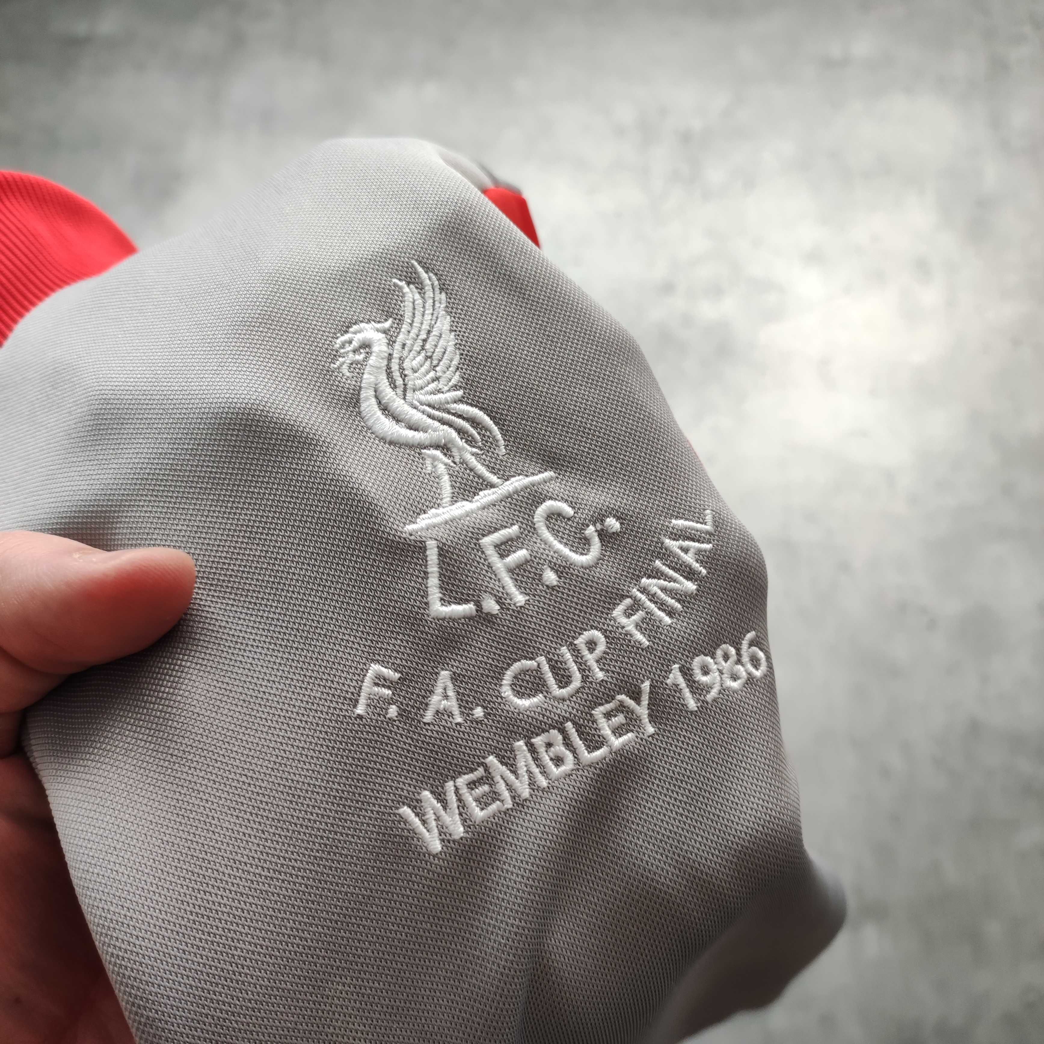 MĘSKA Bluza Rozpinana Liverpool FC Piłka Nożna Retro Stadion Kibic