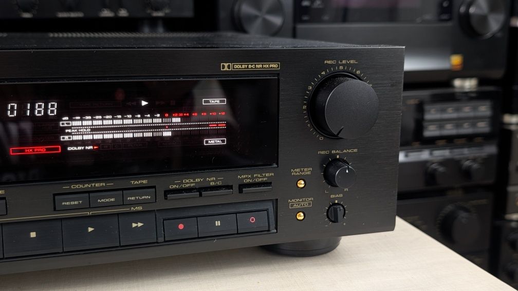 Pioneer CT-737 Wysokiej klasy magnetofon kasetowy 3-głowicy