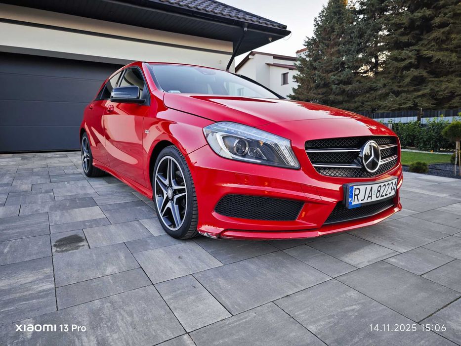 Mercedes Klasa A W176, 1.6 Benzyna, Automat, Brabus, I właściciel