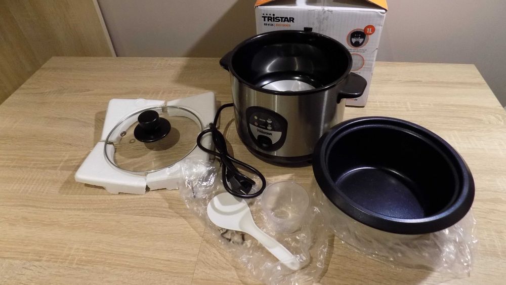 Szybkowar do ryżu, 1 l, do 5 osób z funkcją utrzymywania ciepła, 400