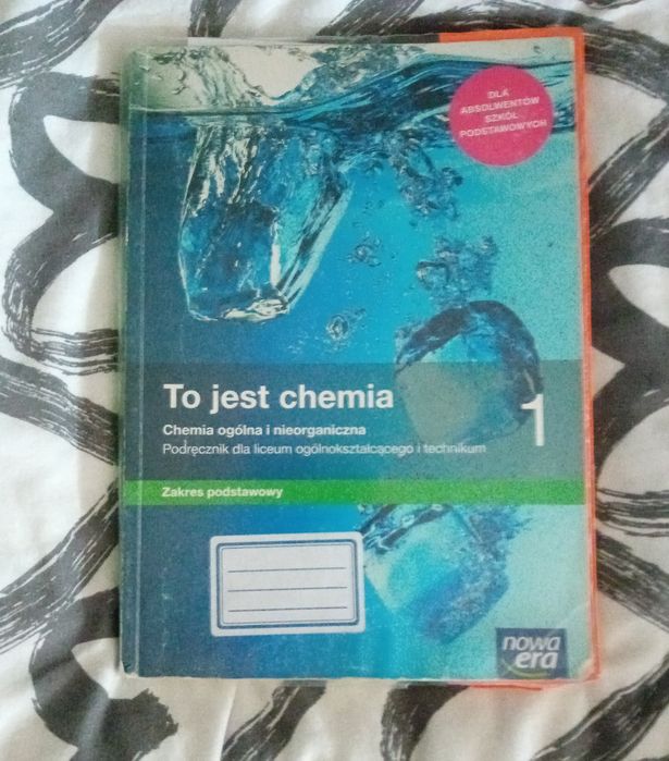 To jest chemia 1 zakres podstawowy