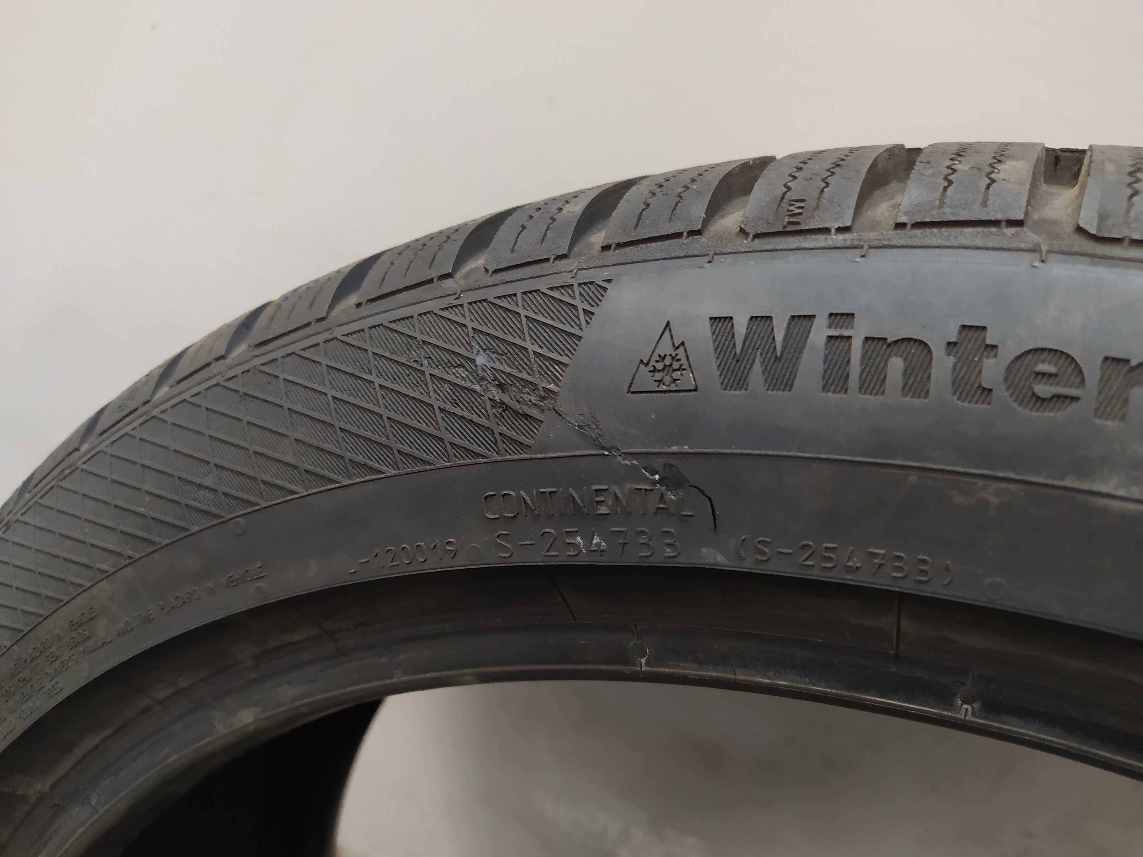 2x215/45R20 Continental WinterContact TS850P, 2020 rok, bieżnik 8,9mm