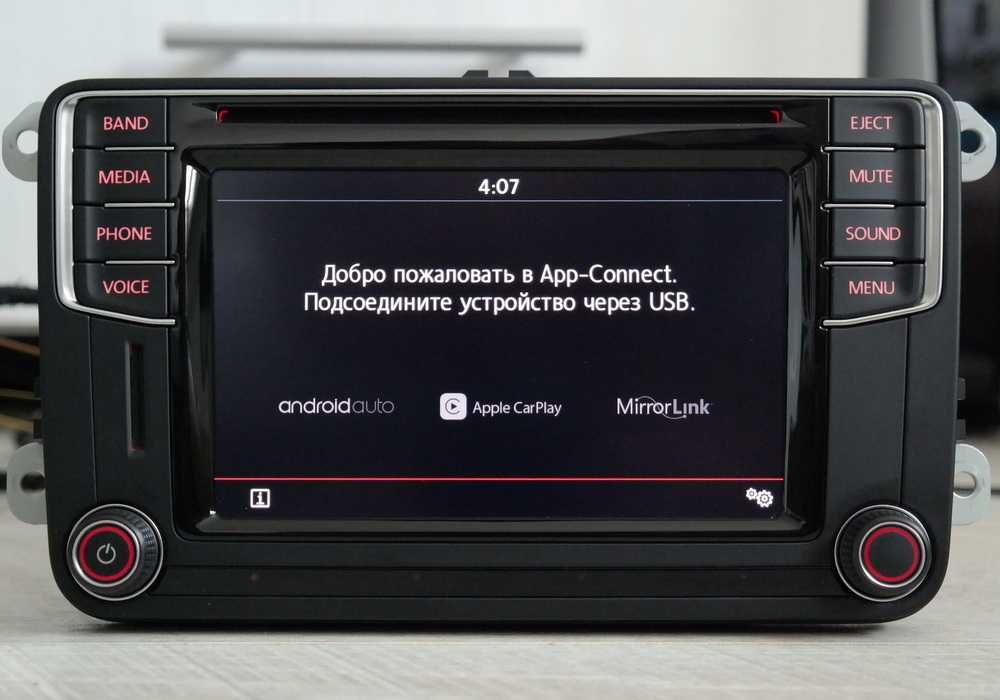 Магнитола VW Composition Media MIB2 PQ Golf Passat Jetta Apple CarPlay