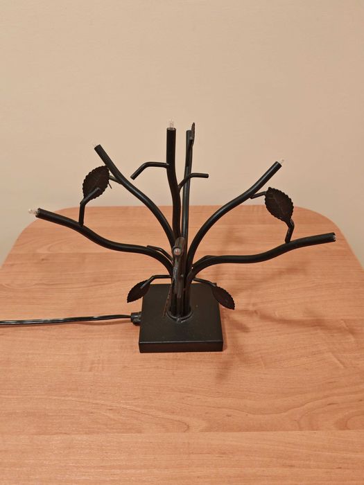 Lampka nocna / dekoracyjna drzewo metalowa