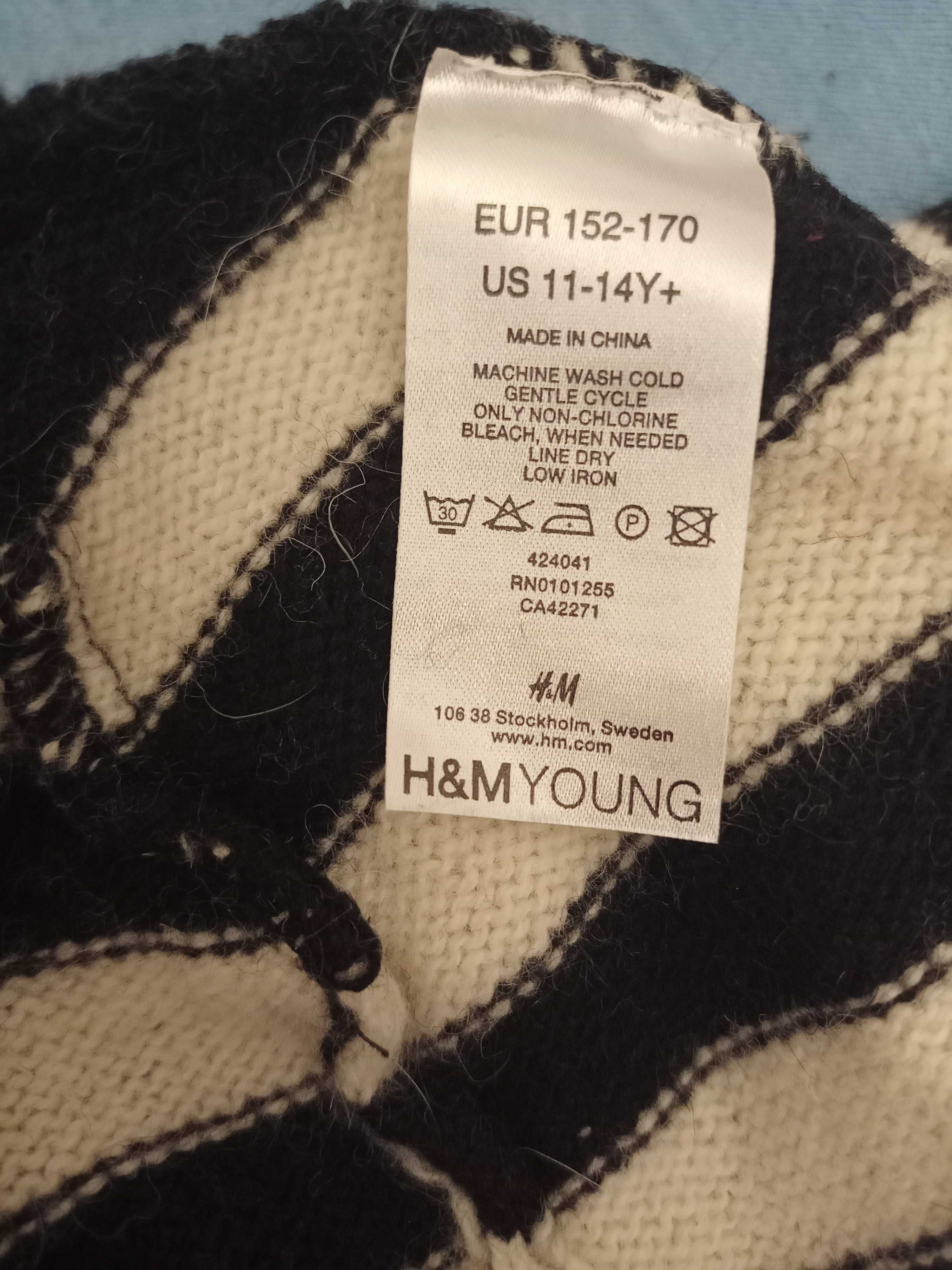 H&M Zestaw czapka+szalik dla dziewczynki