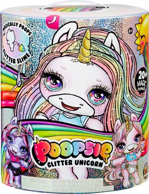 Poopsie Surprise Glitter Unicorn MGA Блестящий Единорог Пупси