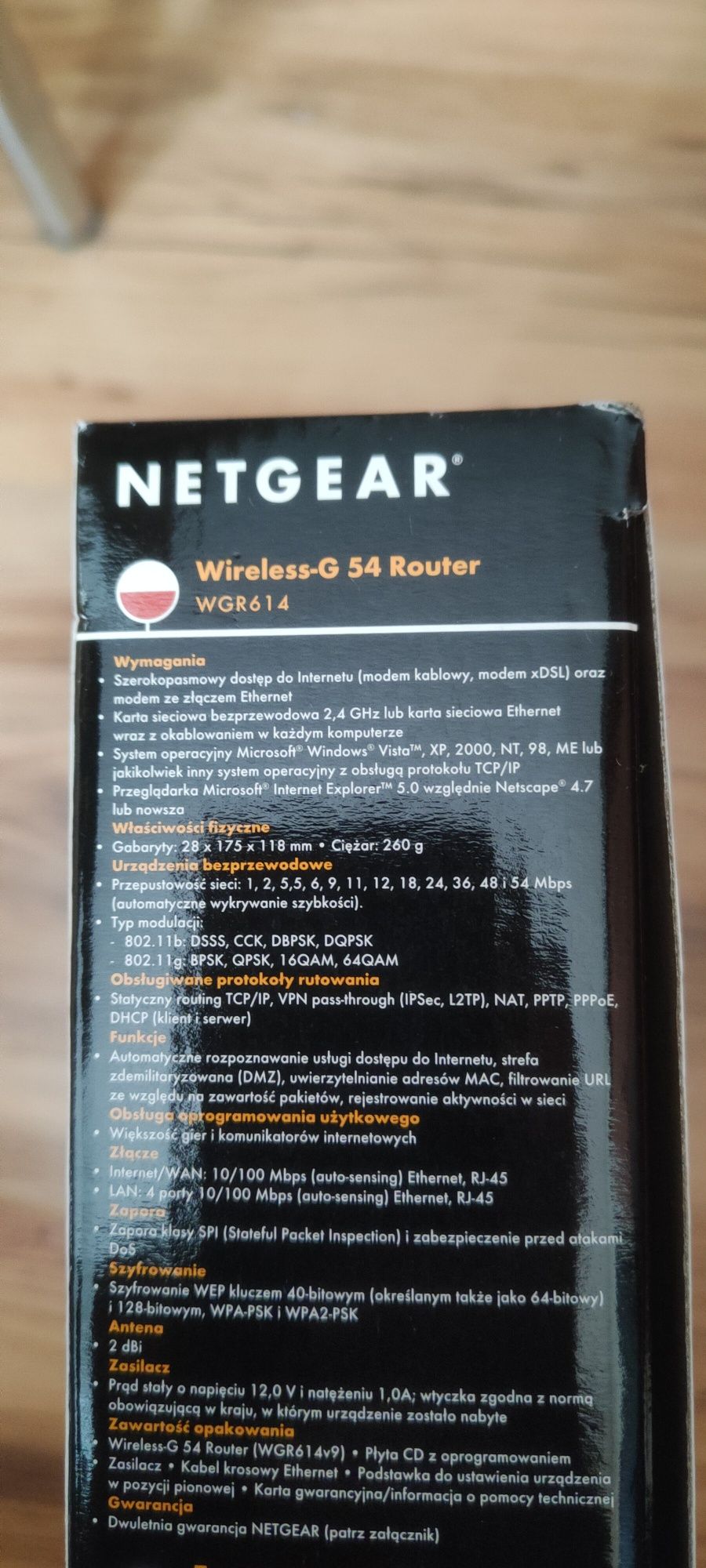 Router NETGEAR wi-fi.