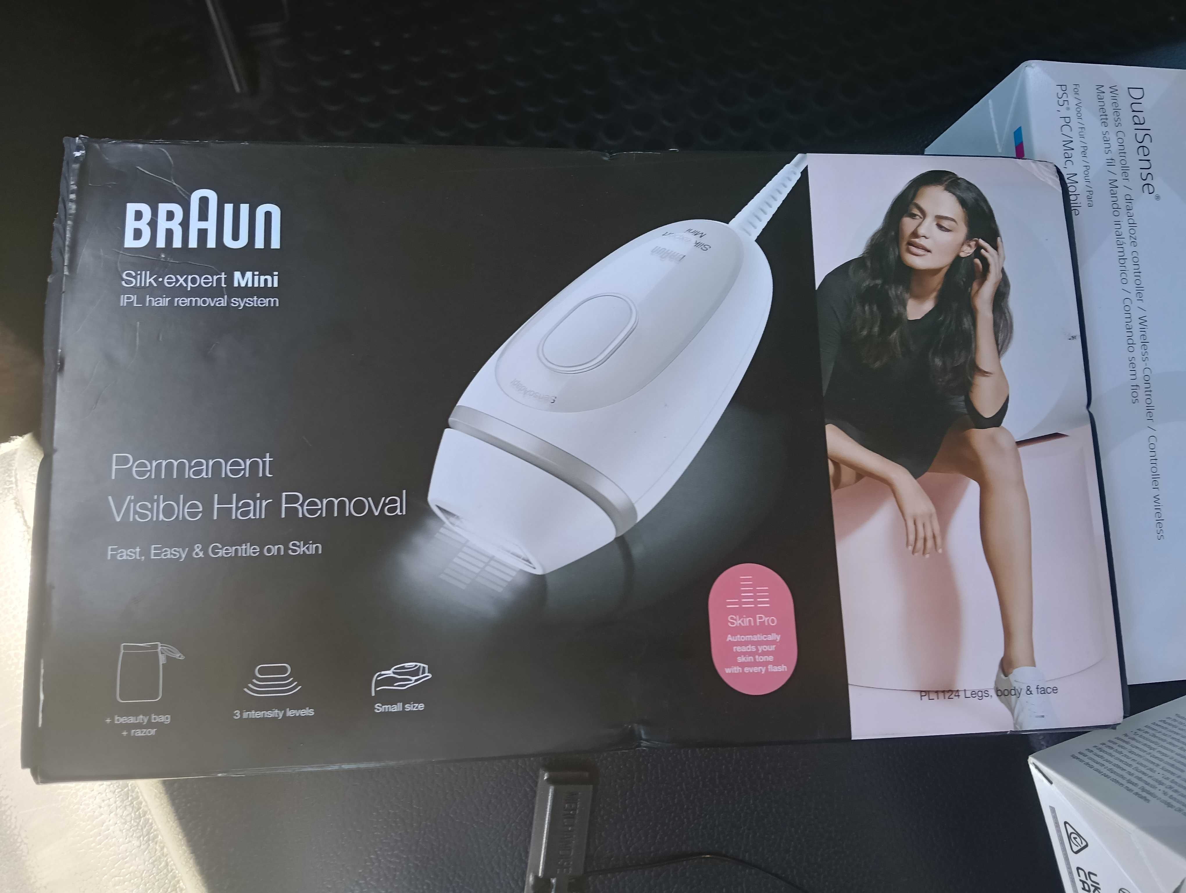 Vendo depiladora Braun silk expert mini (novo) sem uso