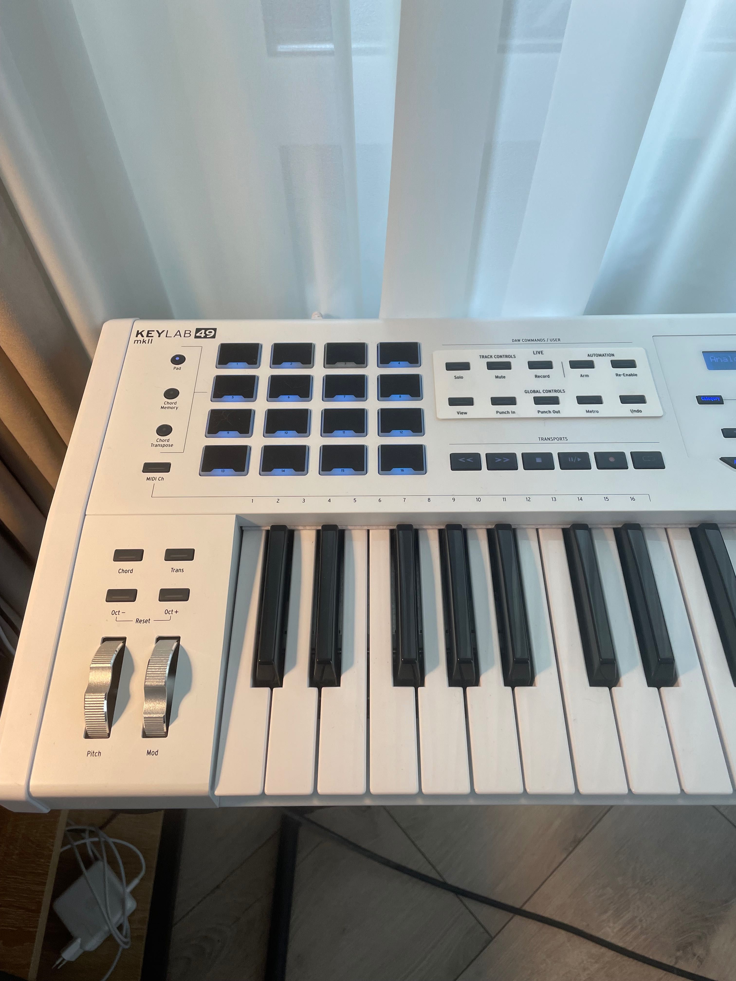 MIDI-клавіатура Arturia KeyLab 49 MKII (ідеальний стан)