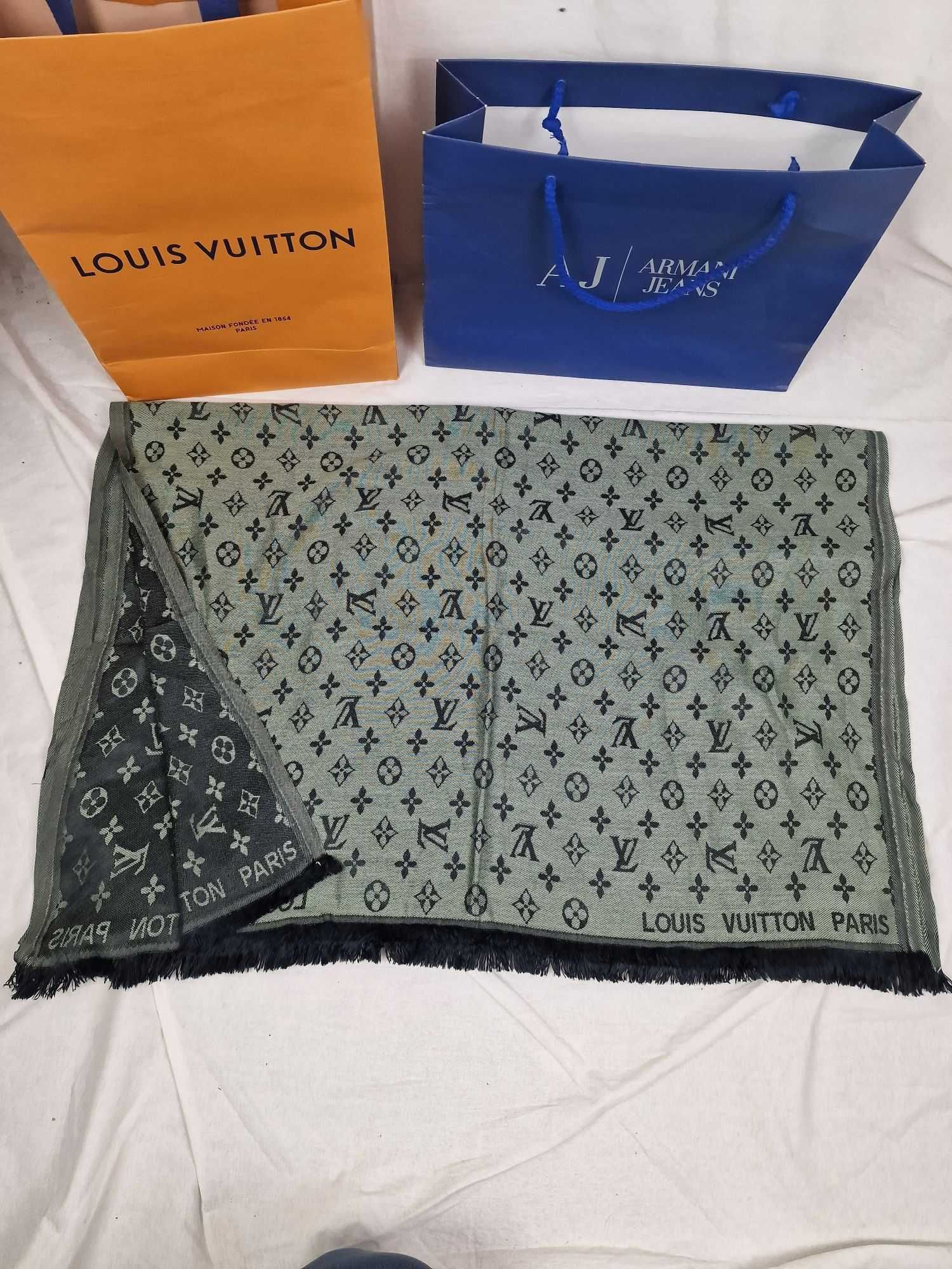 Szal damski szalik louis vuitton tommy hilfiger chusta
