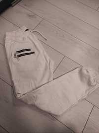 Jogger męskie białe XL Ozone Spodnie