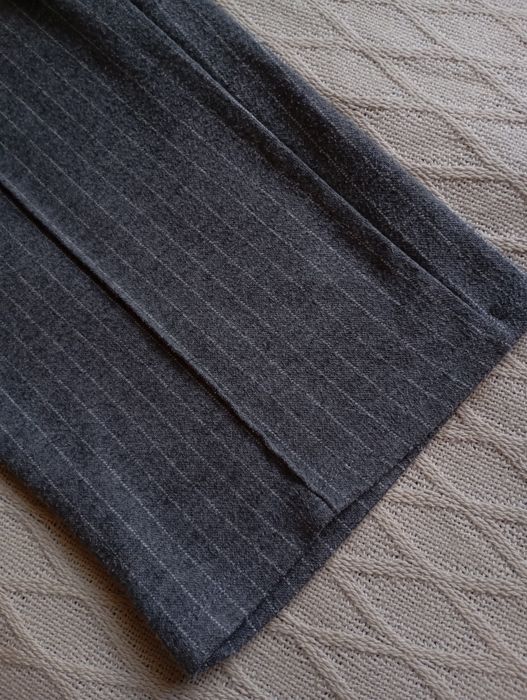 ZARA 11-12L szerokie szare spodnie dzwony w paski