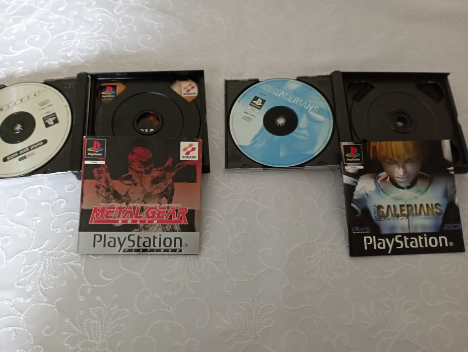 Kultowe gry na Ps1. Galerians i Metal gear solid.