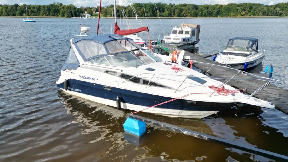 JACHT MOTOROWY ŁÓDŹ ŁÓDKA BAYLINER 2855 (nie searay żaglowka )