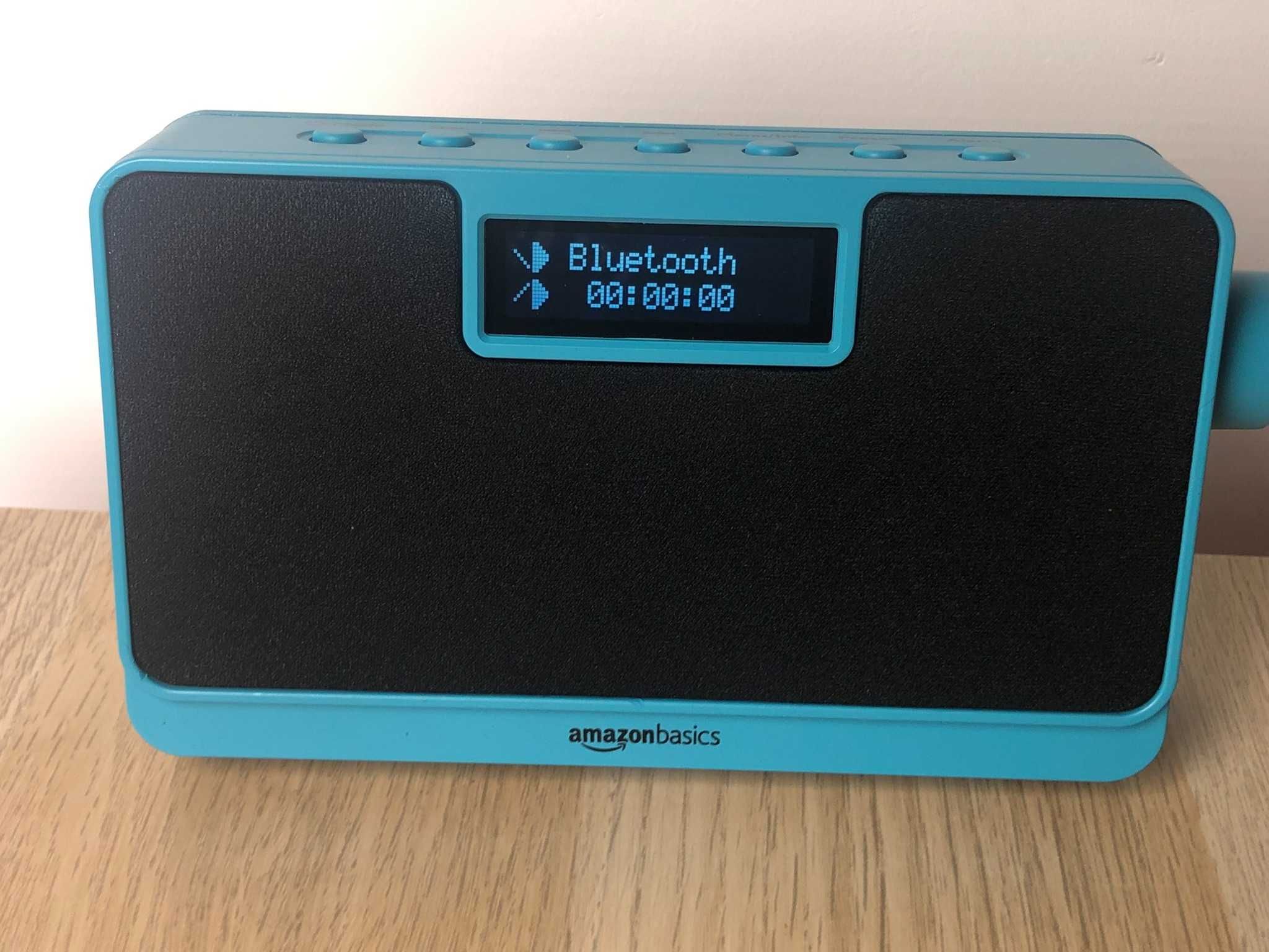 Amazon Basics Radio DAB+ FM Bluetooth Gwarancja 12 m-cy