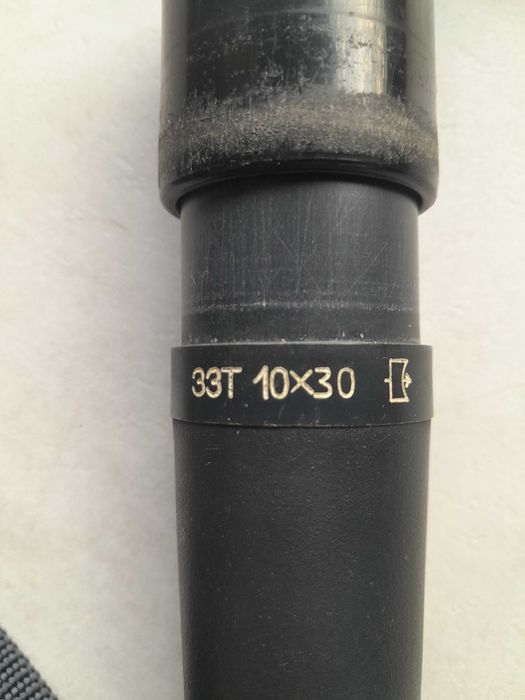 Stara radziecka luneta 33T 10x30 używana zabytek PRL retro vintage