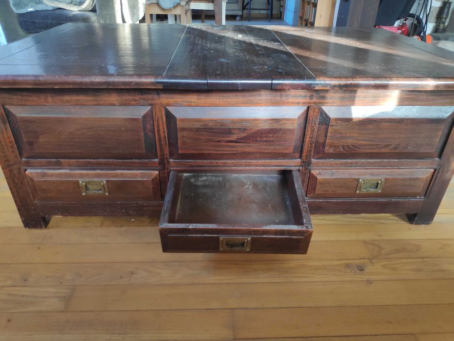 Stół skrzynia Vintage