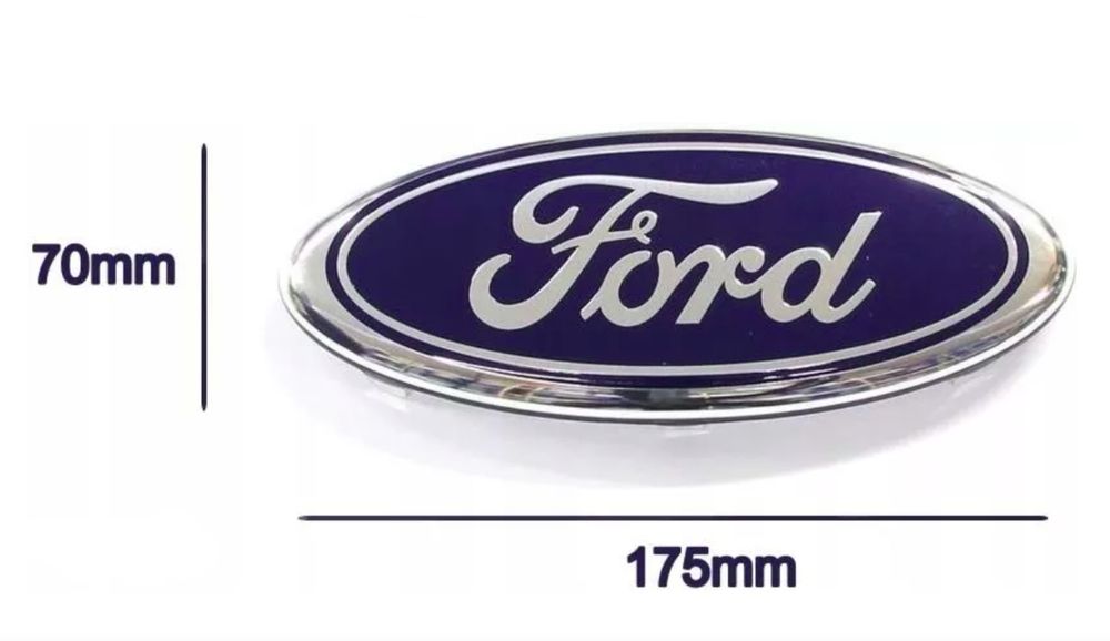 Emblemat Ford granatowy oryginalny