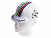 Czapka kolarska z daszkiem Apis Eddy Merckx