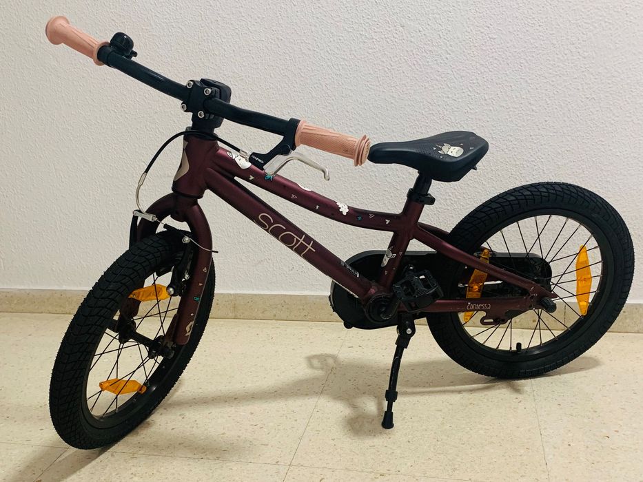 Bicicleta infantil SCOTT Contessa 16” Como nova