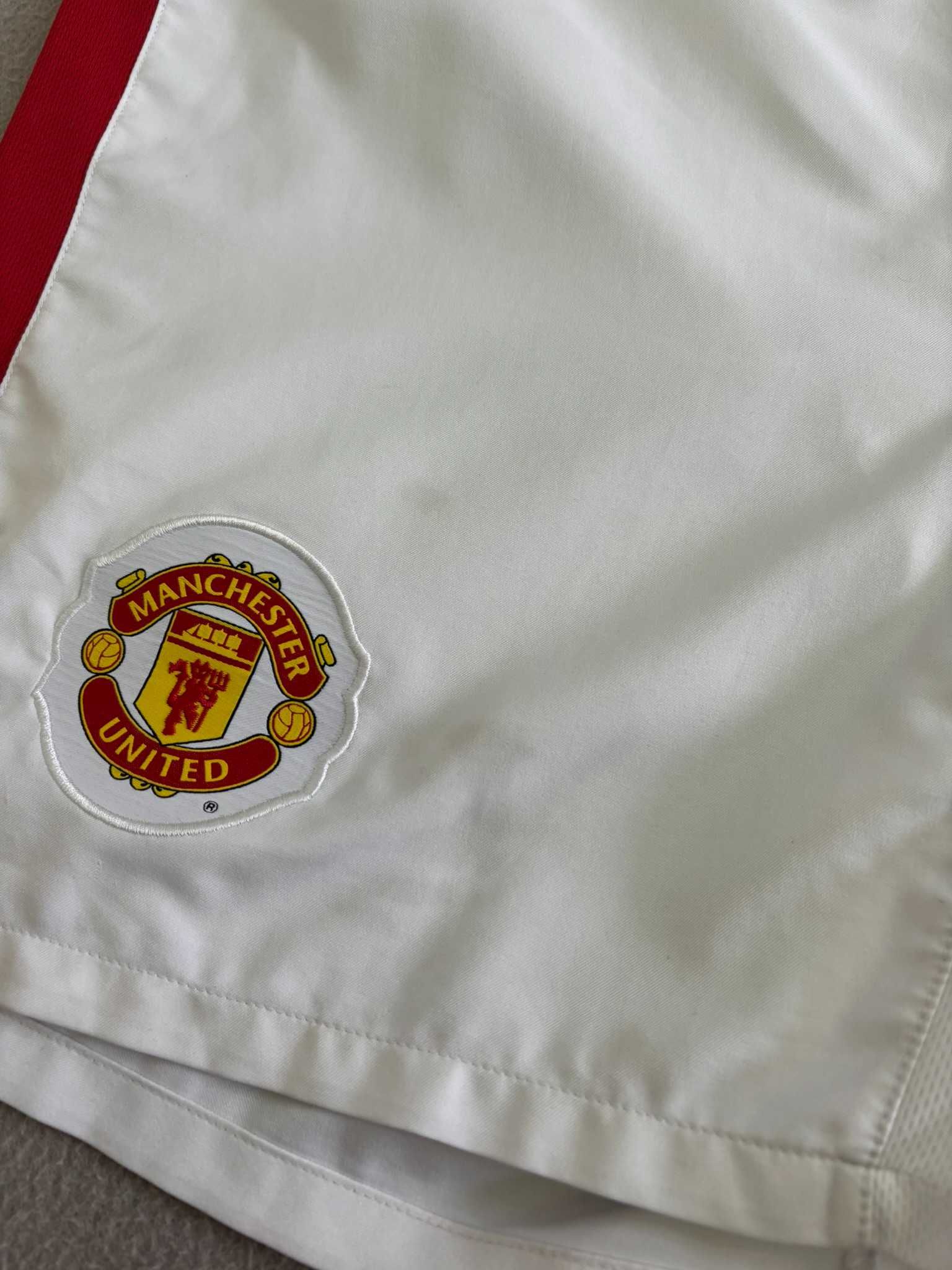 Spodenki Piłkarskie Manchester United 2009/2010 Nike roz. S