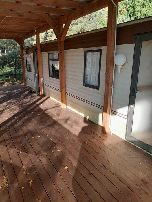 Działka budowlana z domkiem