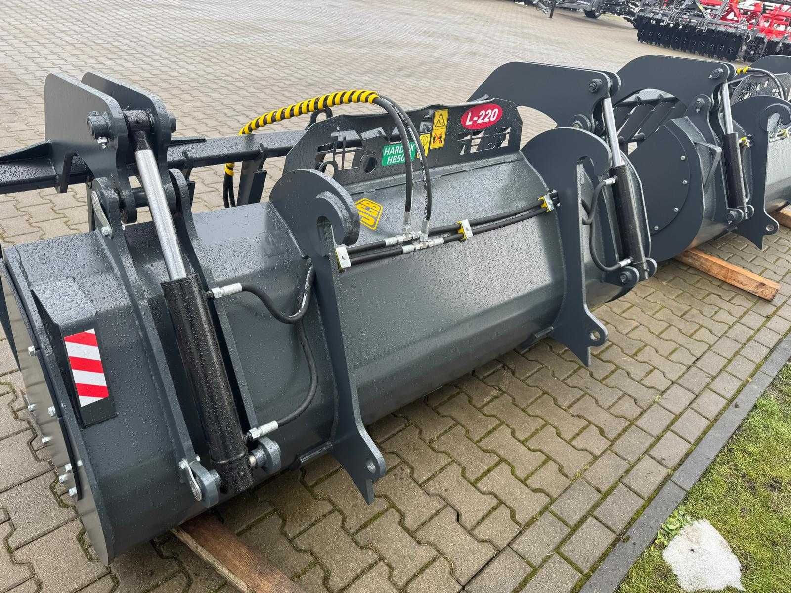 Łycho-krokodyl JCB Q-fit 2,4 m /osprzęt do ładowarki Merlo Manitou CAT