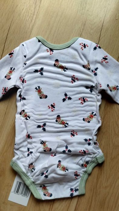 Kuniboo Body dziecięce święta bawełna Bio 50/56