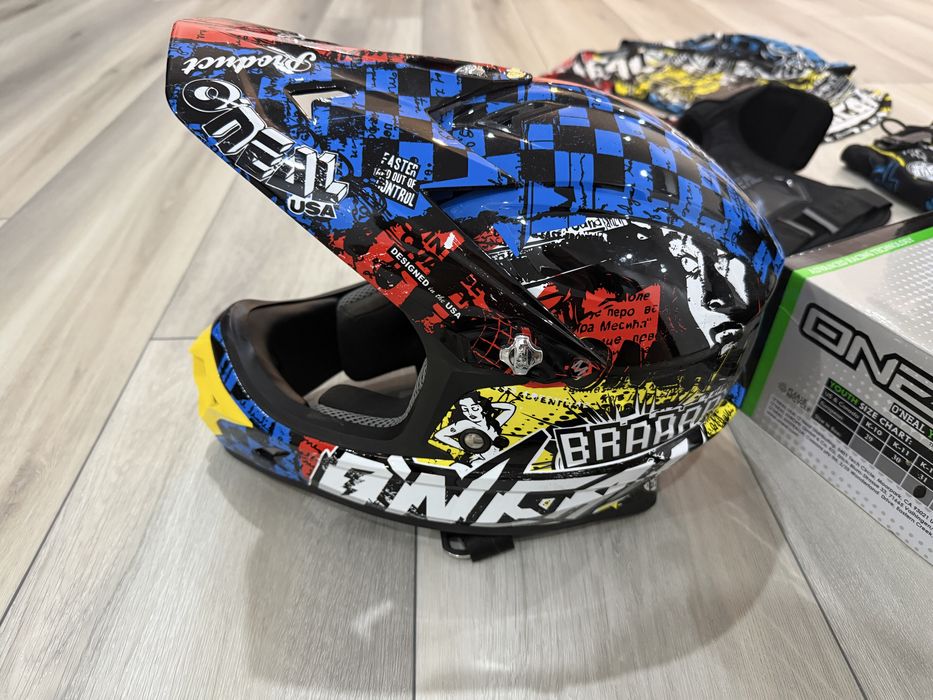 Zestaw motocross\cross dziecięcy XS-S dla 5latka O’neal