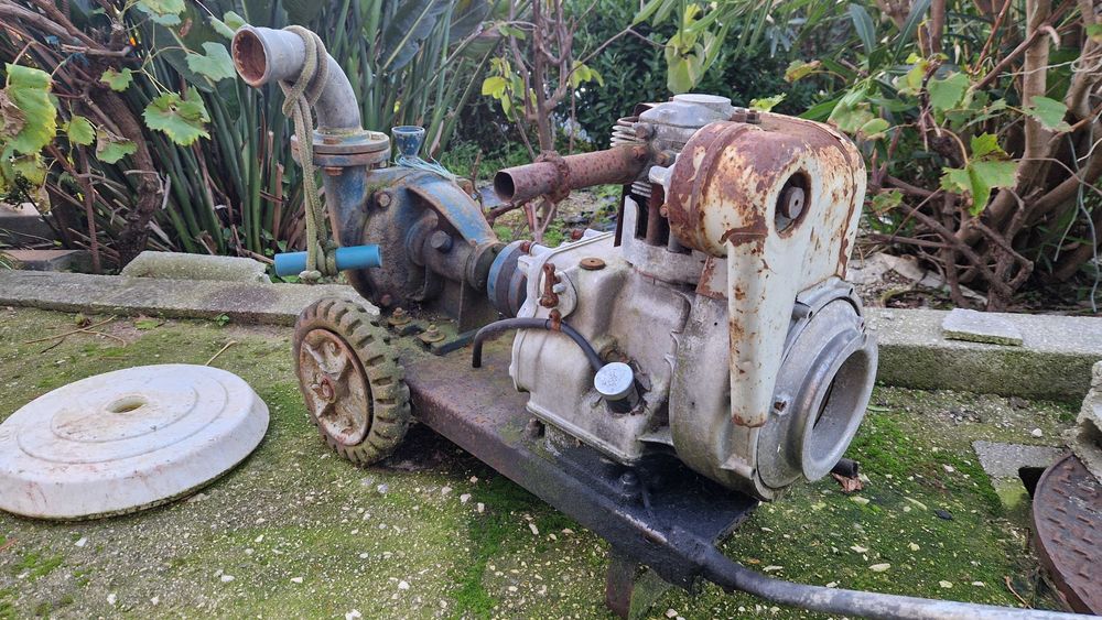 Trato motor rega PETER & motor rega trator