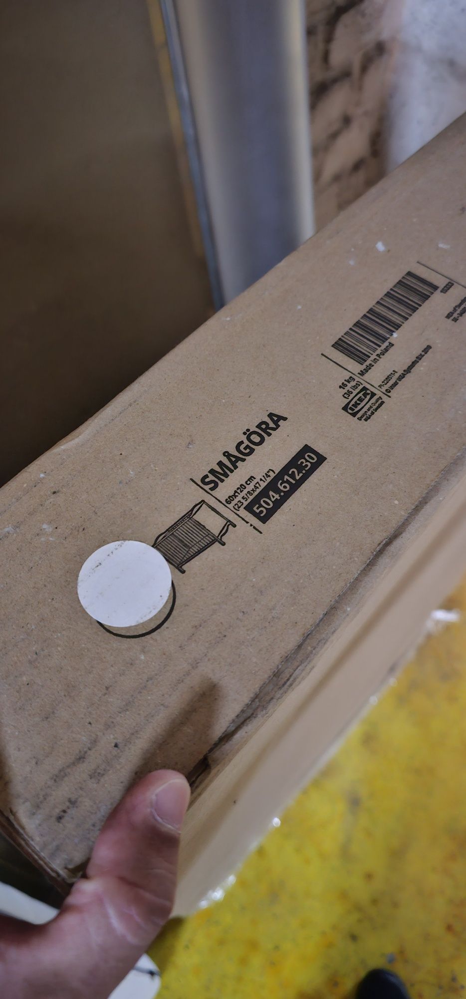 Vendo cama de bebe nunca usada ainda em caixa com colchão smagora
