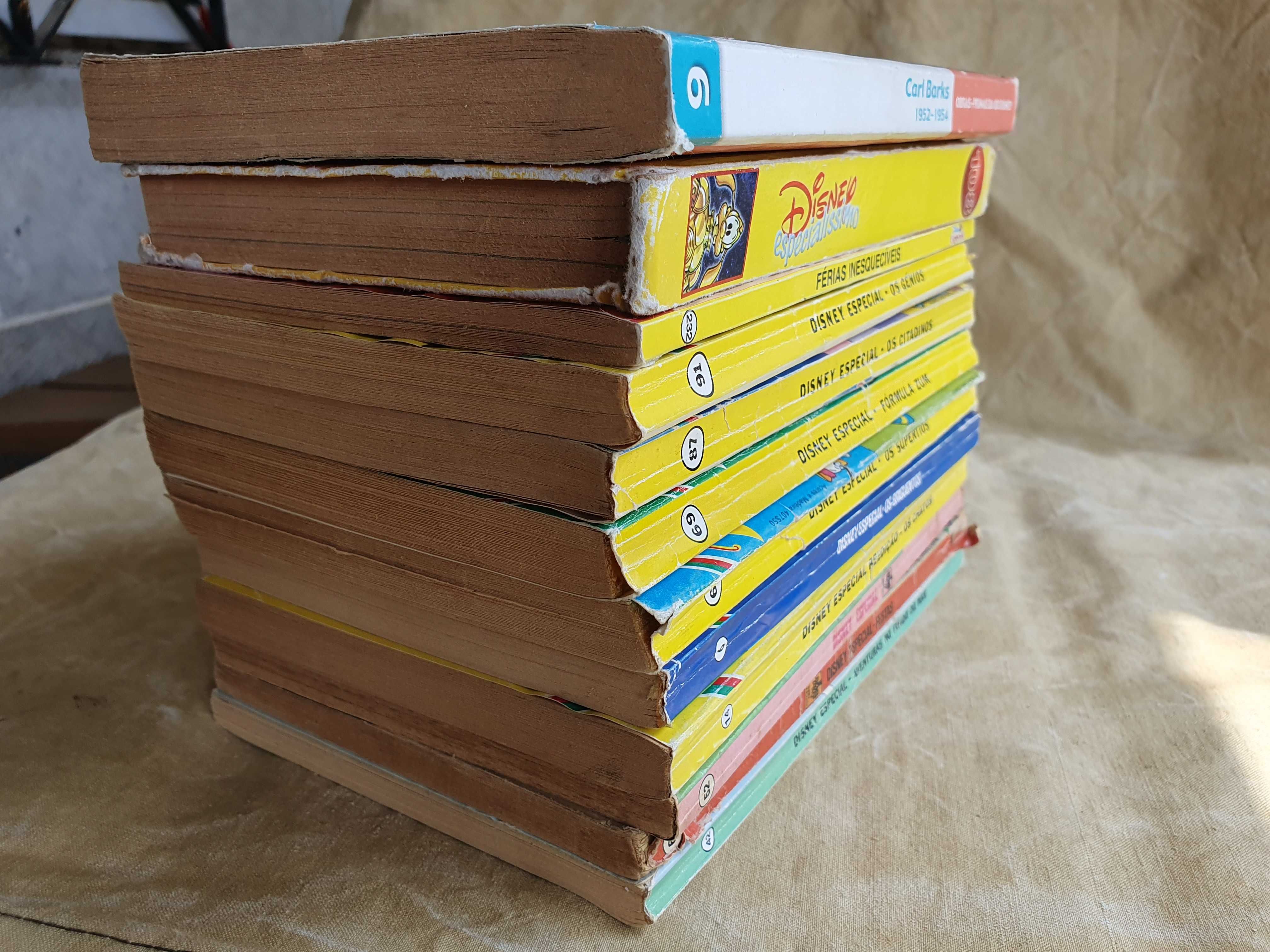 Livros usados de banda desenhada Disney