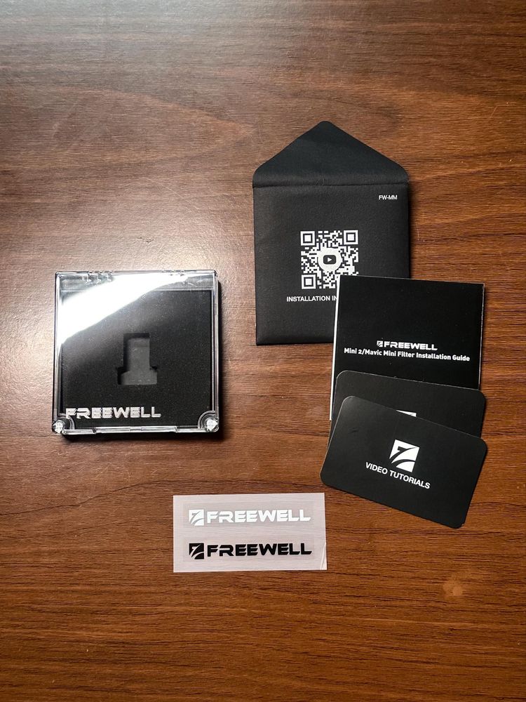 Caixa Freewell (para filtros, usb, ou cartoes SD)