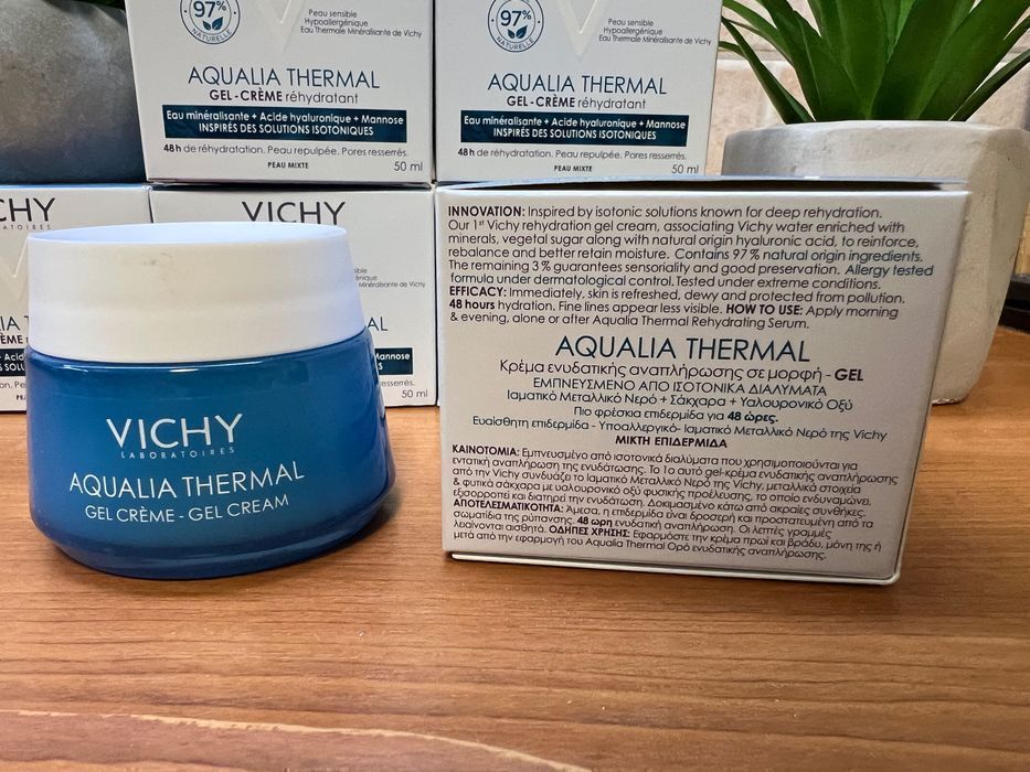 Уцінка 75 % Крем Vichy Aqualia Thermal 50 мл / косметика оптом