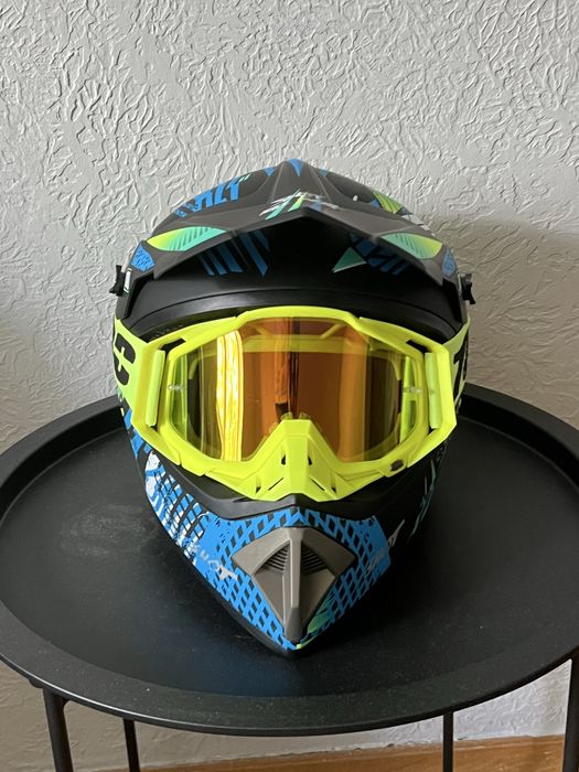 Мотошолом Ендуро кросовий, ендуро шолом ATV + ПОДАРУНОК