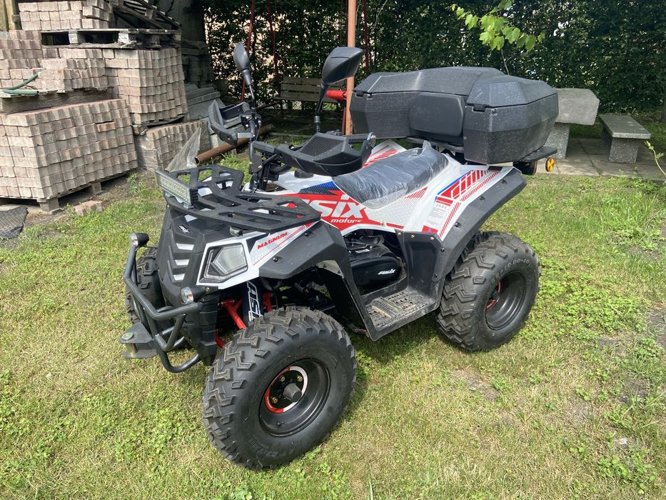 Sprzedam quad Asix 250 zarejestrowany prawie nowy