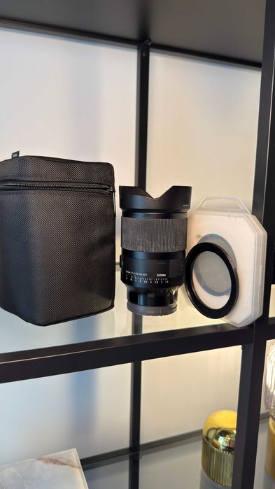 Sigma 35mm f1.4 DG DN ART Sony E ( gw. w sigma do 24.10.2026 ) + filtr