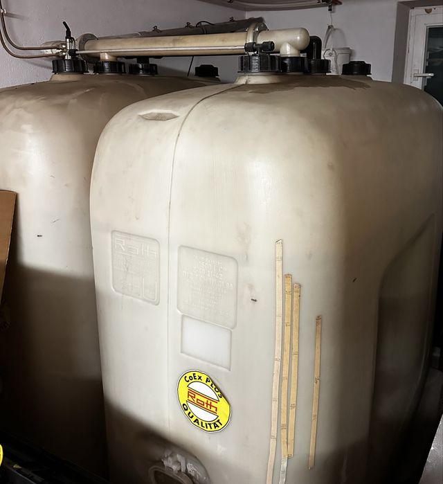 Zbiornik na olej opalowy/paliwo 1500 litrow