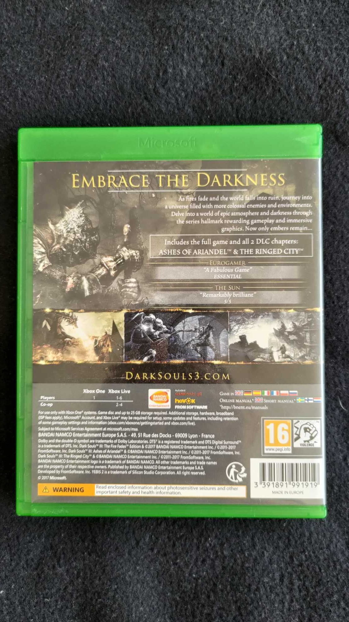 Dark Souls III: The Fire Fades Edition [Xbox]