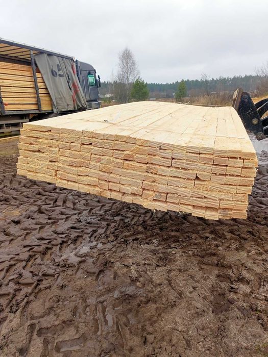 Брус, дошка обрізна (25-40 мм), рейка — оптом з доставкою
