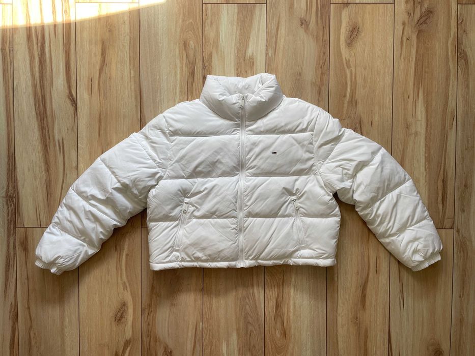 Biała kurtka Tommy Hilfiger damska r XL nowa metki