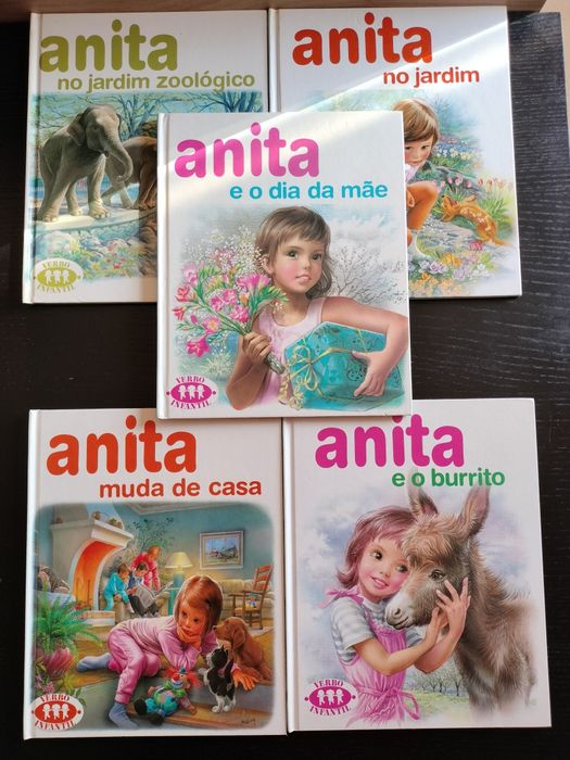 Conjunto 5 Livros Anita