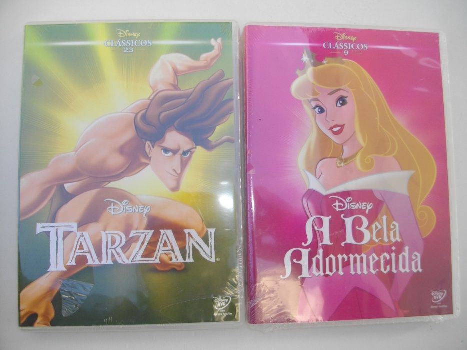 Vários DVDs de Animação novos (10€: cada)