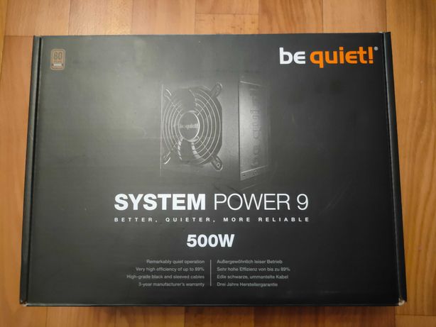 be quiet! System Power 9 500W (BN246)