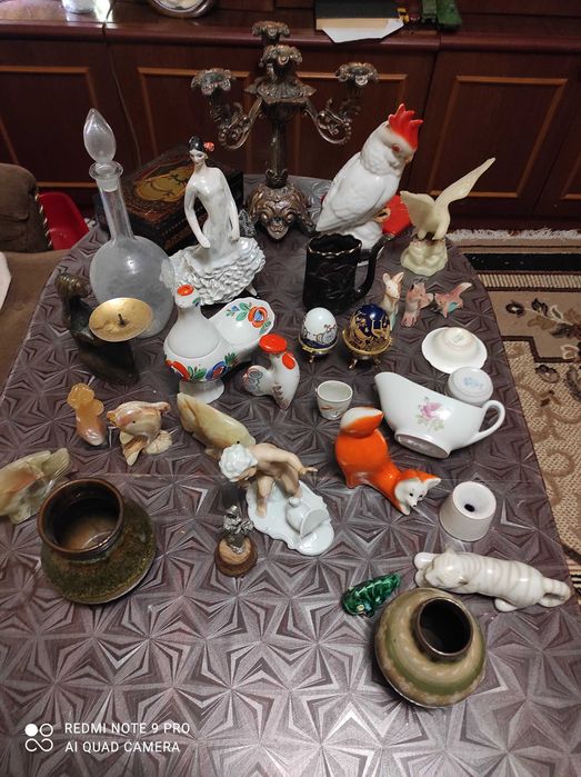 Статуэтки ссср , Германия,  майолика и др.