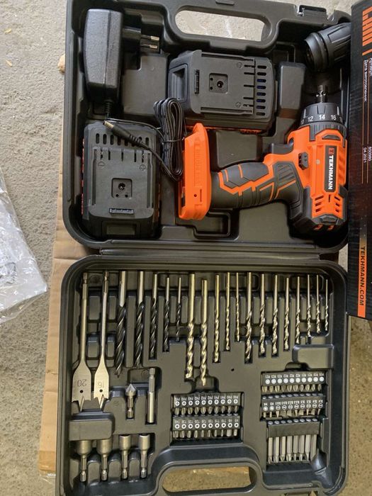 Шуруповерт акумуляторний TCD-18/2 BS Kit