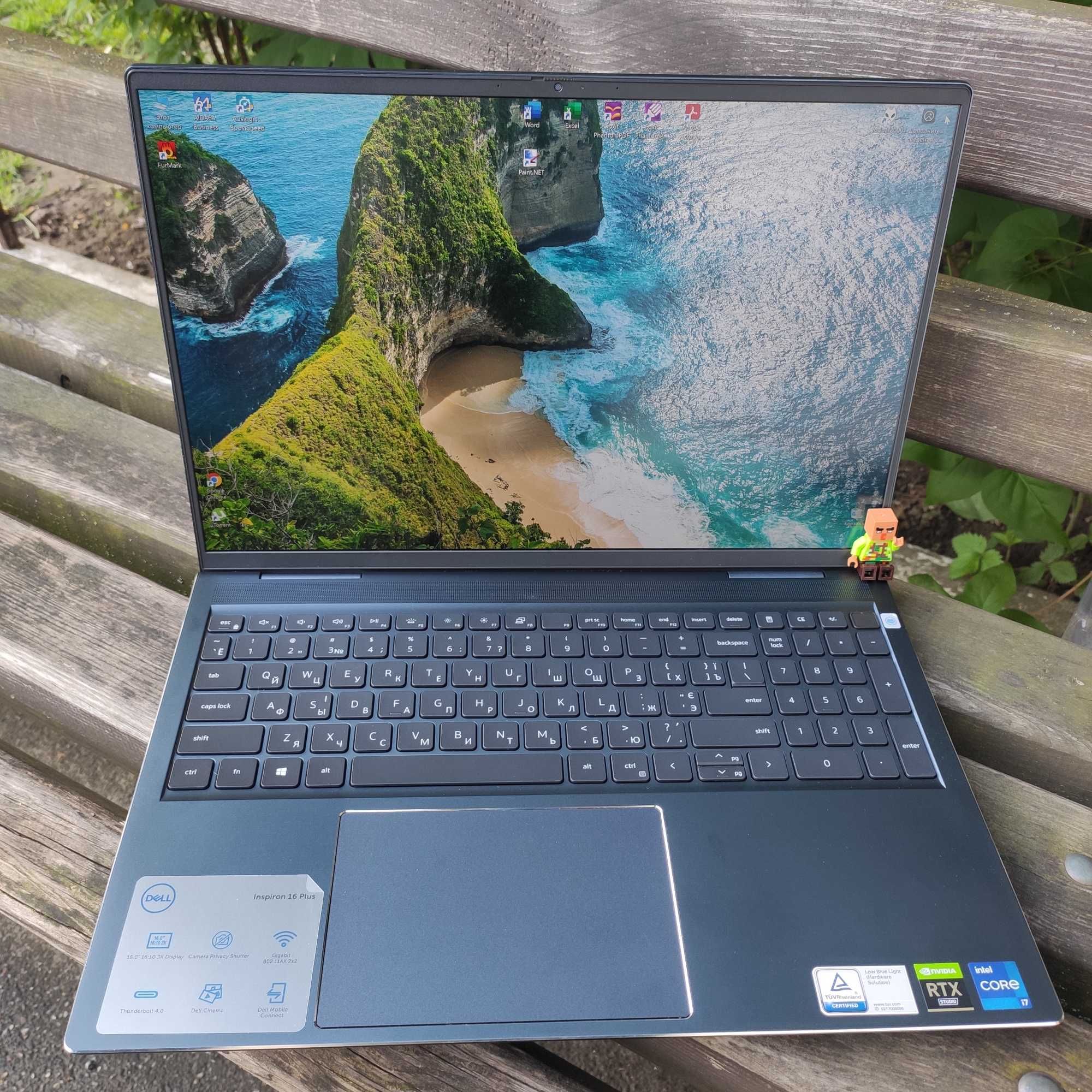 Dell Inspiron 16 Plus 7610/Core i7 11800H/32 Gb Ram/1 Tb SSD/RTX 3060/