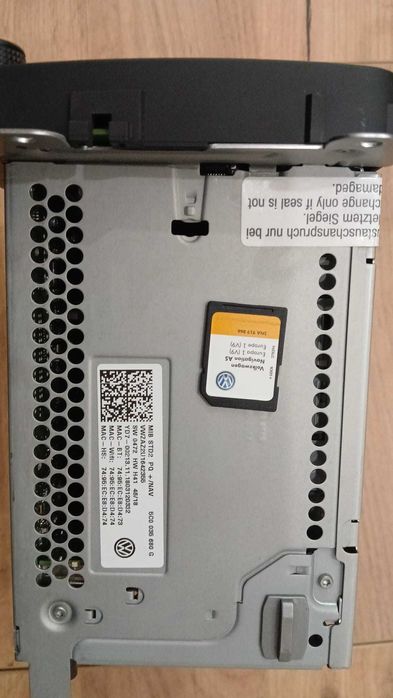 VW Caddy Multivan Passat Amarok Golf Tiguan RADIO NAWIGACJA APP MIB PQ